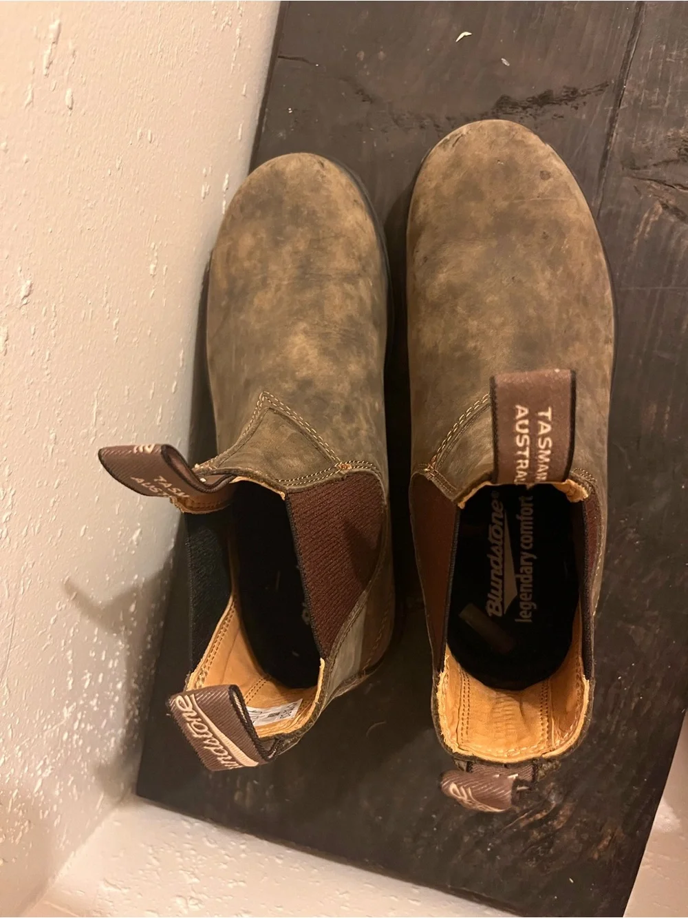 Blundstone Classic Rustic Brown Leather Chelsea Boots Women’s Size AU5.5 US8.5